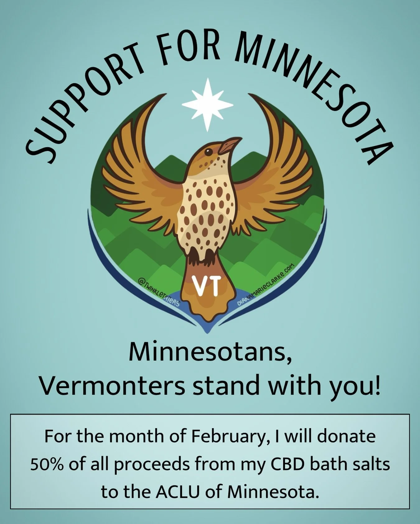 I&rsquo;m sure many of you are as horrified as I am about the atrocities occurring in Minnesota. My heart aches for those who have lost loved ones or had their families ripped apart.
 
One of my retailers is in Minnesota: @jewelweed.shop is a gorgeou