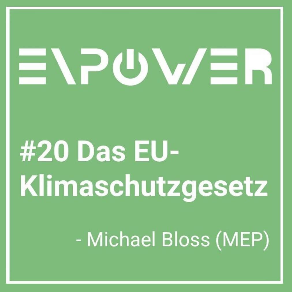 Schon die neuste Folge des enPowerpod zum EU-Klimaschutzgeset geh&ouml;rt? Das EU-Klimaschutzgesetz soll diesen Oktober noch im EU Parlamemt verabschiedet werden?

F&uuml;r die Folge haben wir uns mit @michabloss, dem Verhandlungsf&uuml;hrer der Gr&u