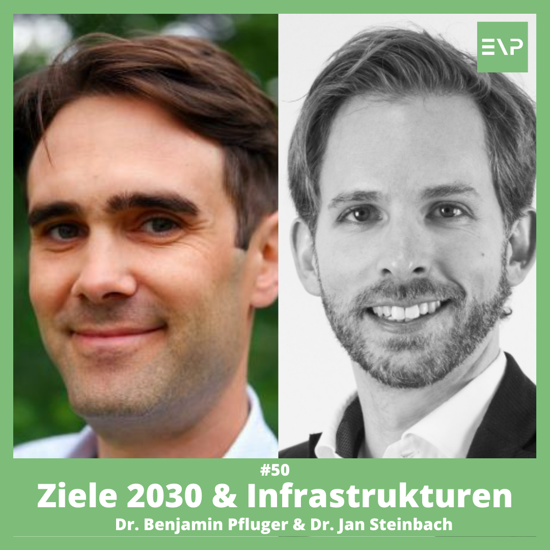#50 Ziele 2030 und Implikationen für die  Energieinfrastrukturen - Dr. Benjamin Pfluger (Fraunhofer IEG) & Dr. Jan Steinbach (IREES)