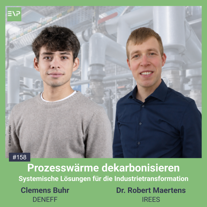 #158 Prozesswärme dekarbonisieren – Systemische Lösungen für die Industrietransformation