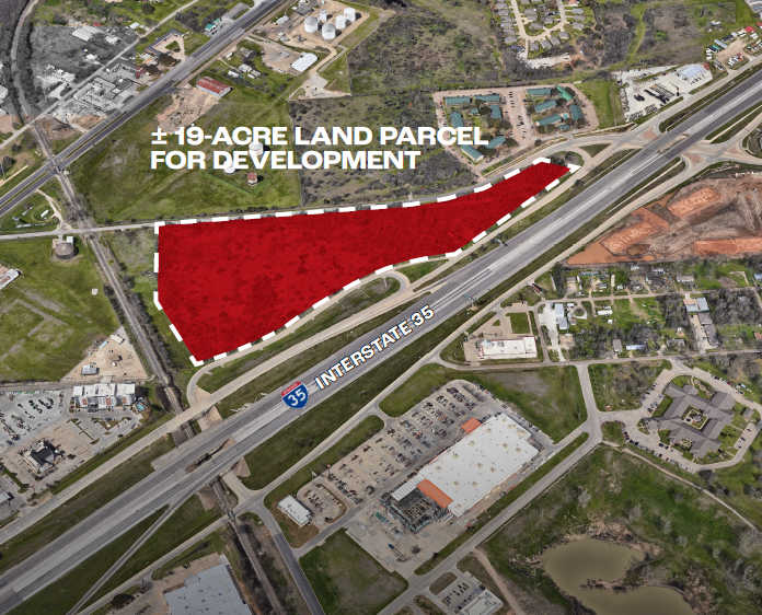 Land Development Opportunity at NW Corner of N Interstate 35 &amp; Meyers Ln, Lacy Lakeview, TX Sold for $1,125,000