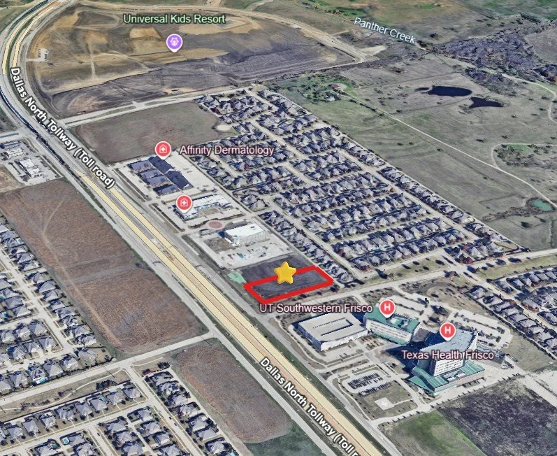 Land Parcel for Medical Development at NE Corner of Dallas Parkway and Cobb Hill, Frisco, TX