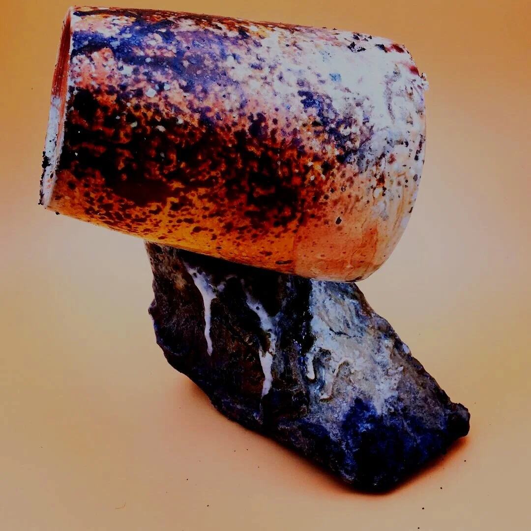 This is a wood fired piece of mine