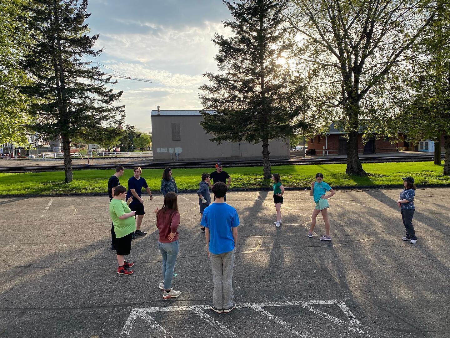 The weather was so nice we played capture the flag outside! Congrats Red team! Brody crushed it with the role of Accountability in Fixing the Broken Relationship. Five star night!