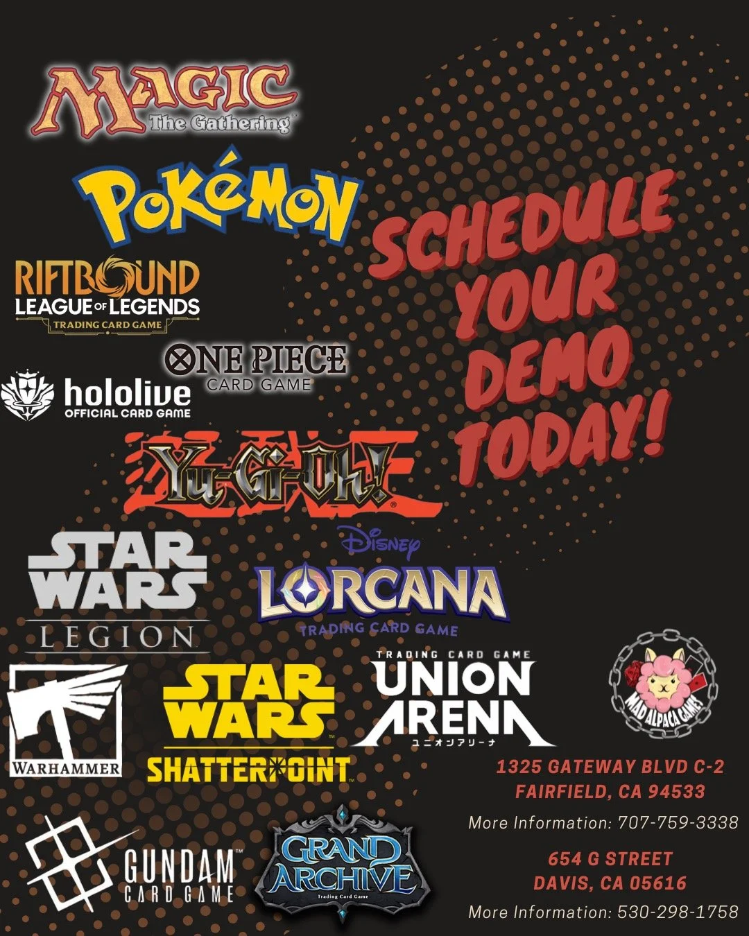 Is there a game you&rsquo;re interested in learning.
Schedule a demo with us.