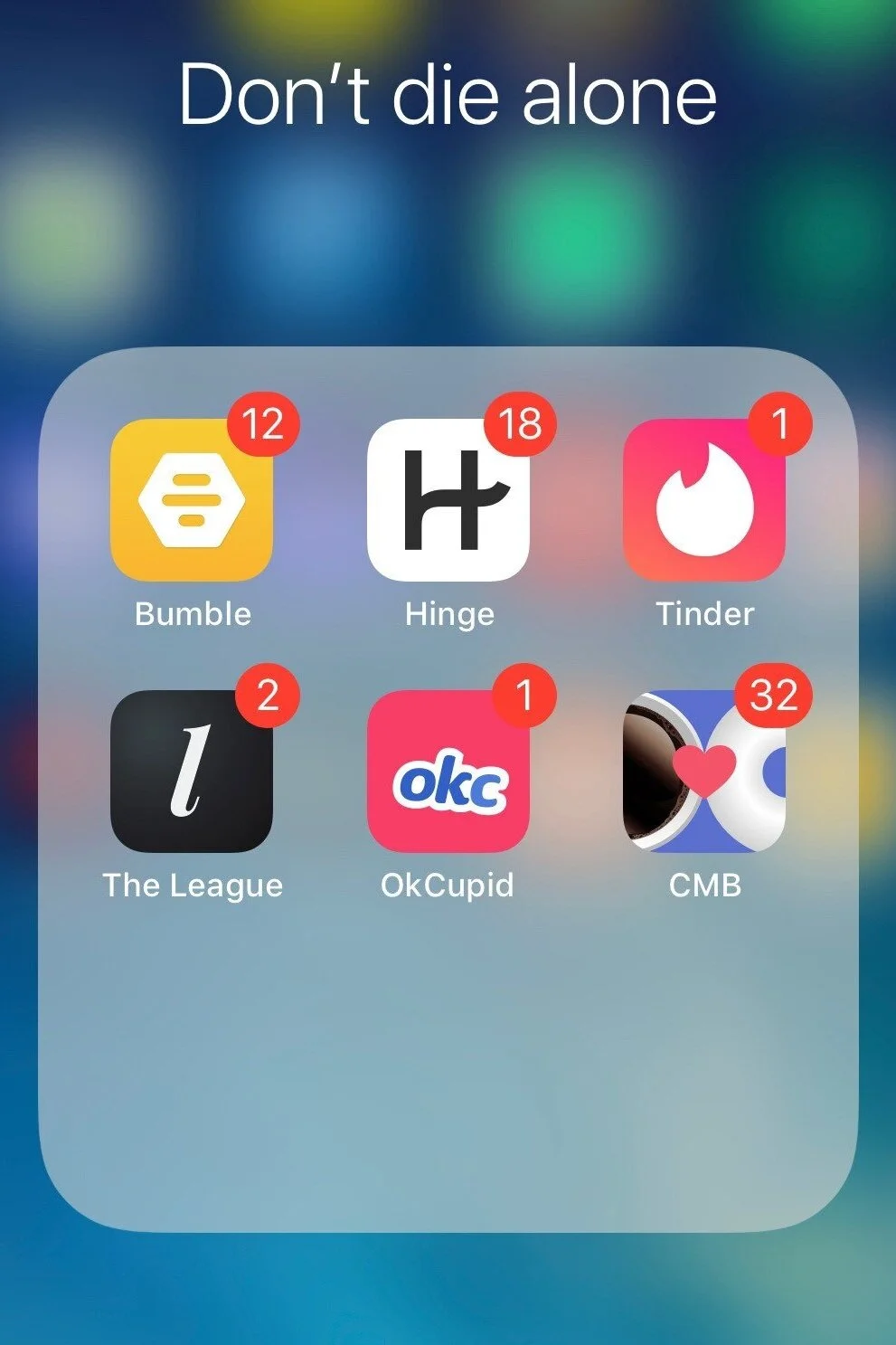 De cuando intenté usar una dating app…