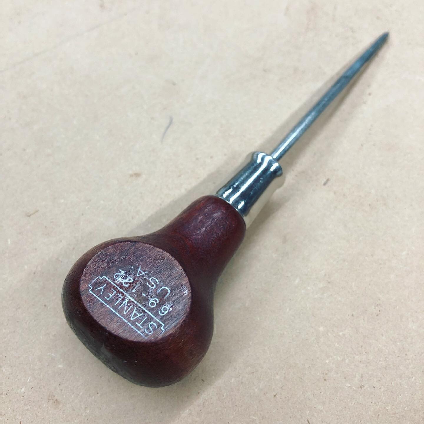 This modest Stanley scratch awl has been with me since college. It is by far my favorite tool and one I use almost every time I&rsquo;m in the shop.