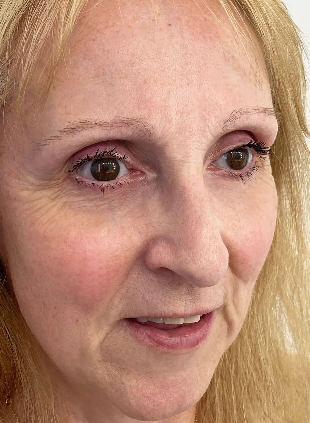 Before Her Cosmetic Tattoo Session