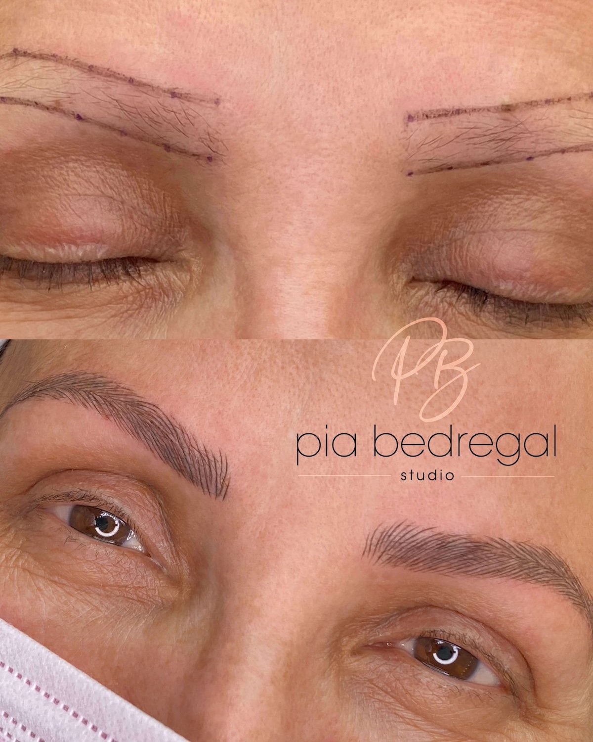 From No Brows to Full Set of Eyebrows