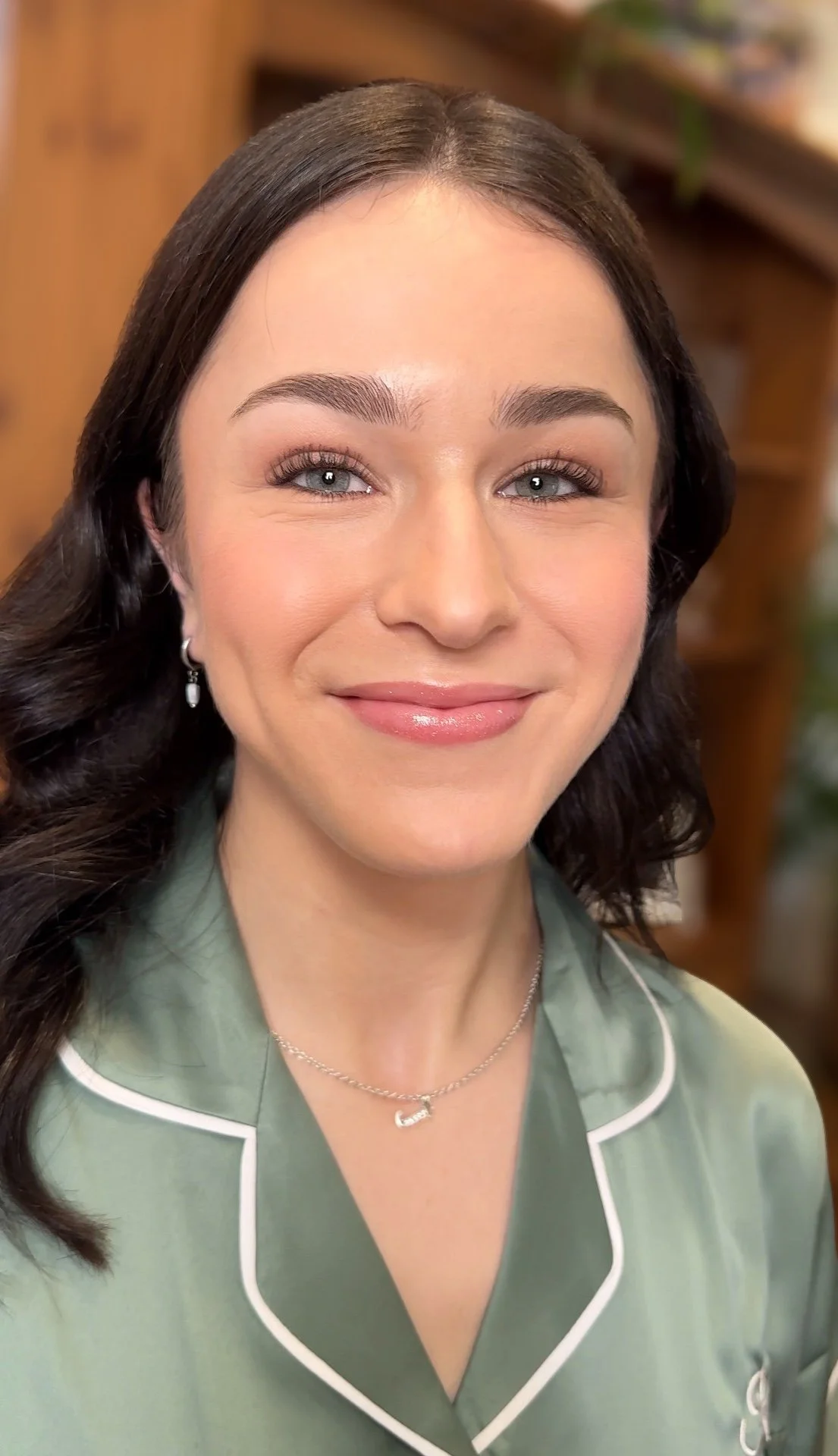 Bridesmaid with Natural Makeup in Adelaide