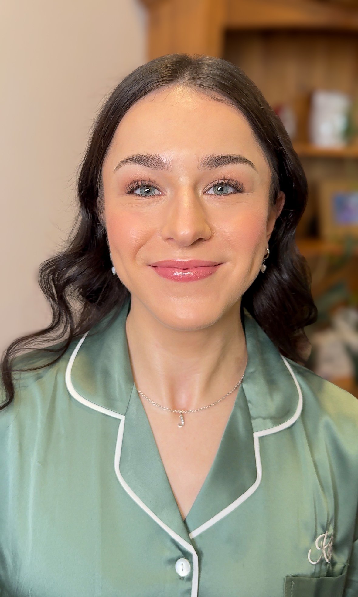 Bridesmaid Makeup with Soft Definition in Adelaide