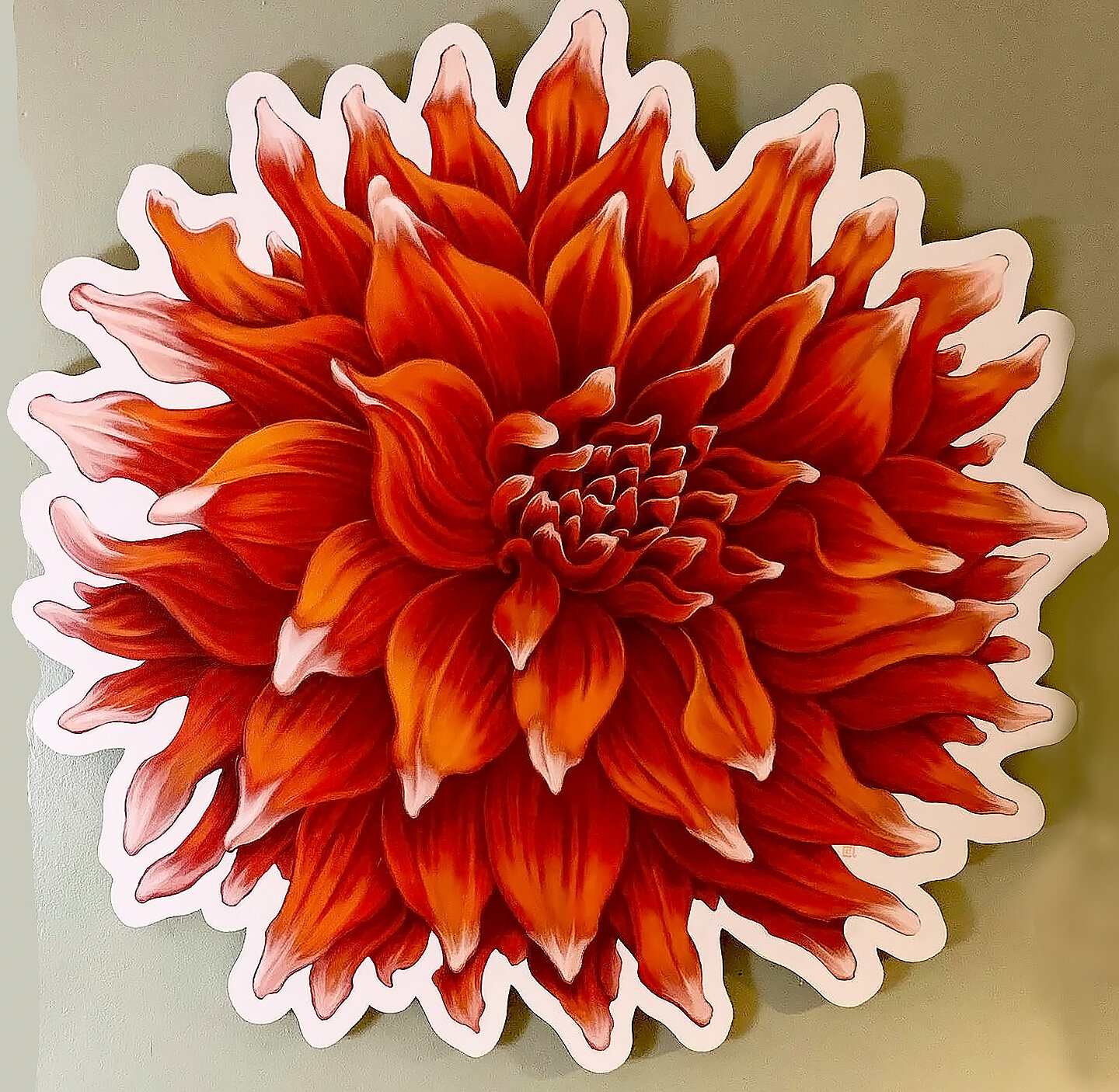 Dahlia2_48x48_acrylic on custom cut wood panel.jpeg
