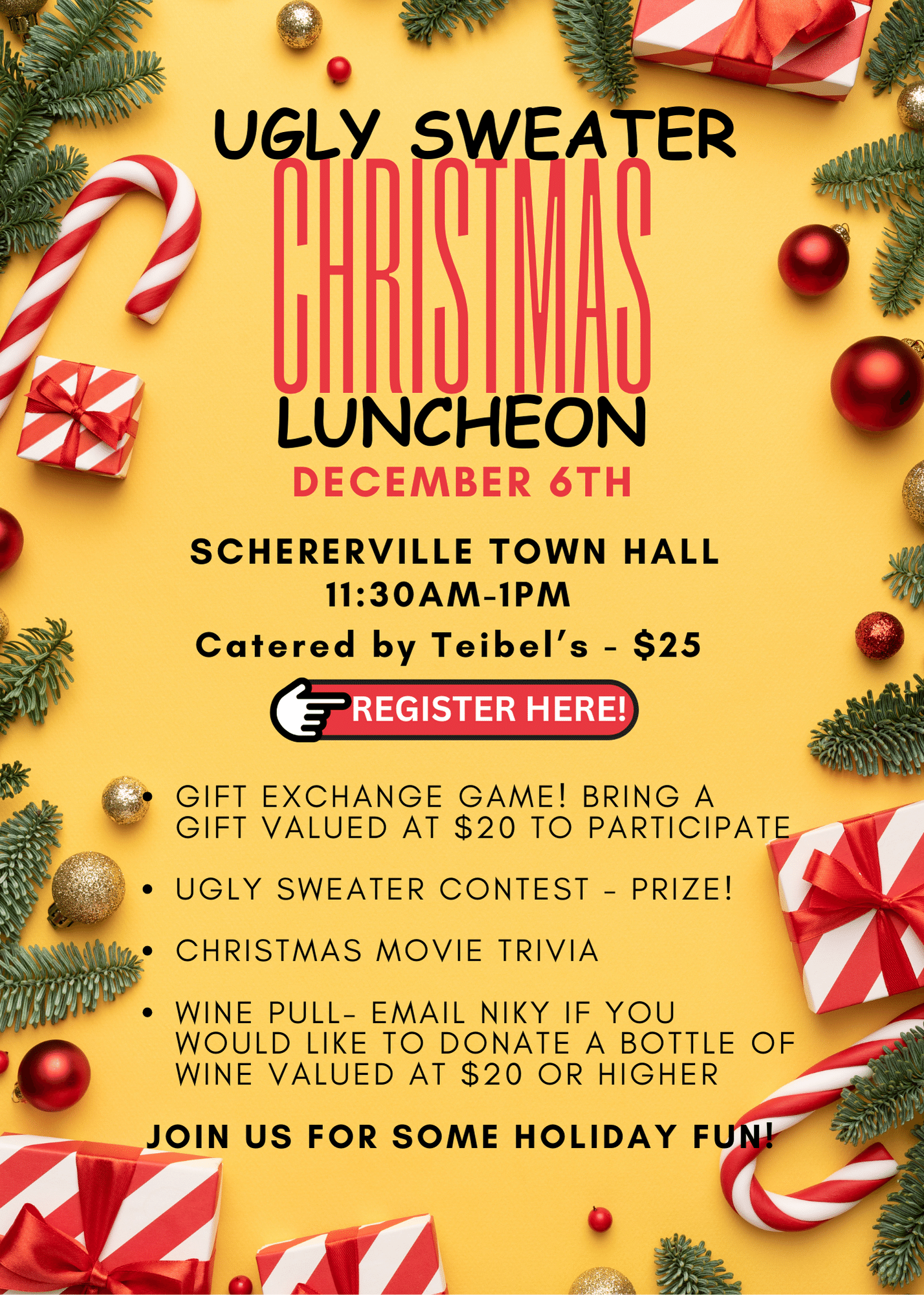 December Luncheon and Meeting