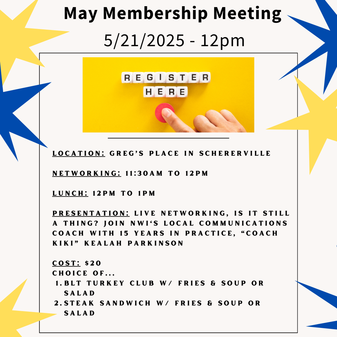 May Membership Meeting & Luncheon