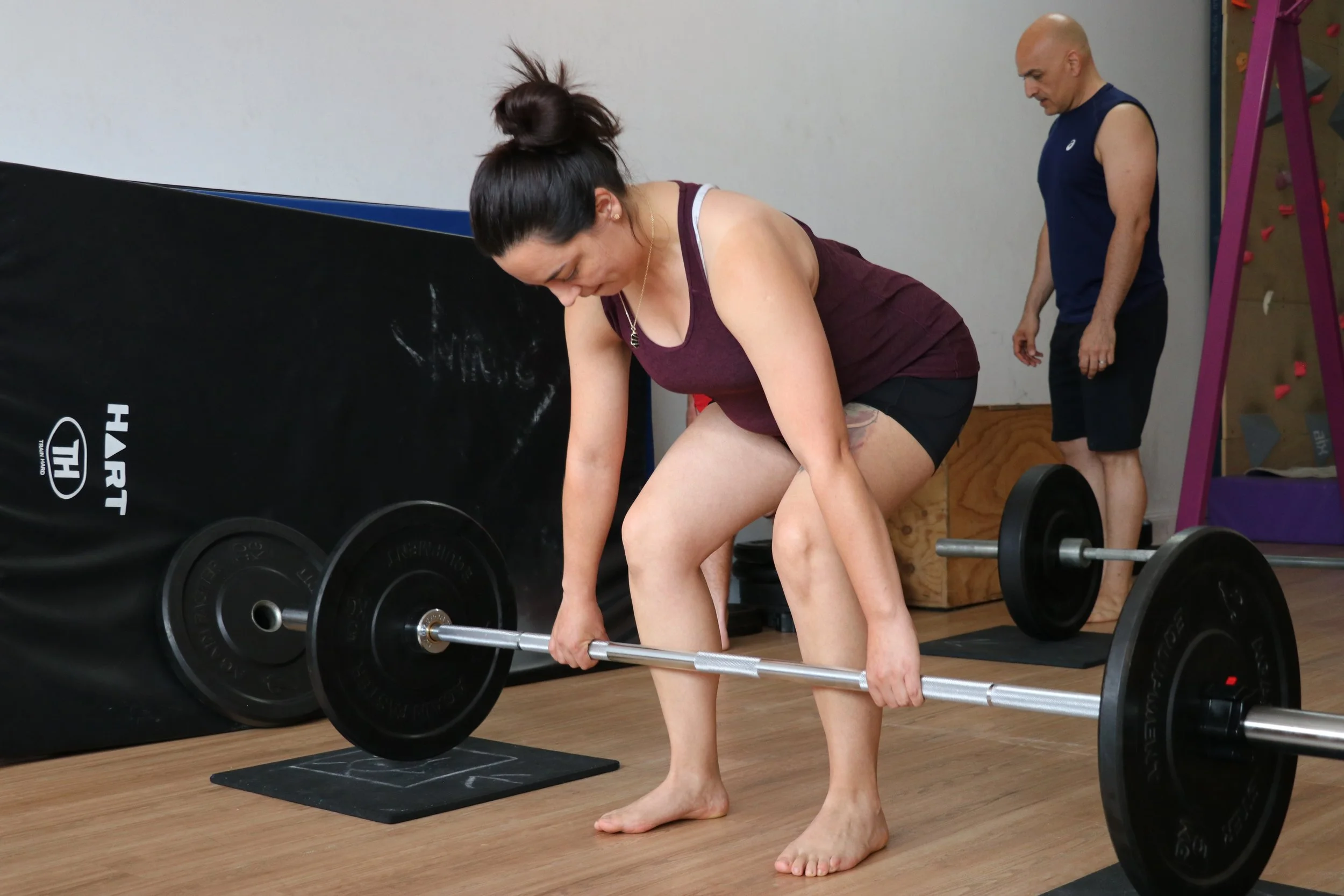 Strength training at Ideanthro Movement