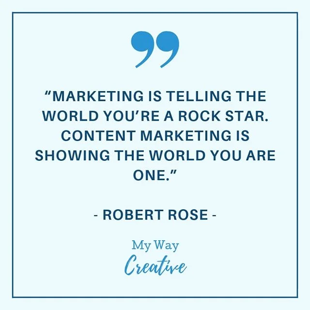 I really liked this one! I often tell people &ldquo;don&rsquo;t tell me, show me&rdquo;! It&rsquo;s true! Are you telling a story through your content?