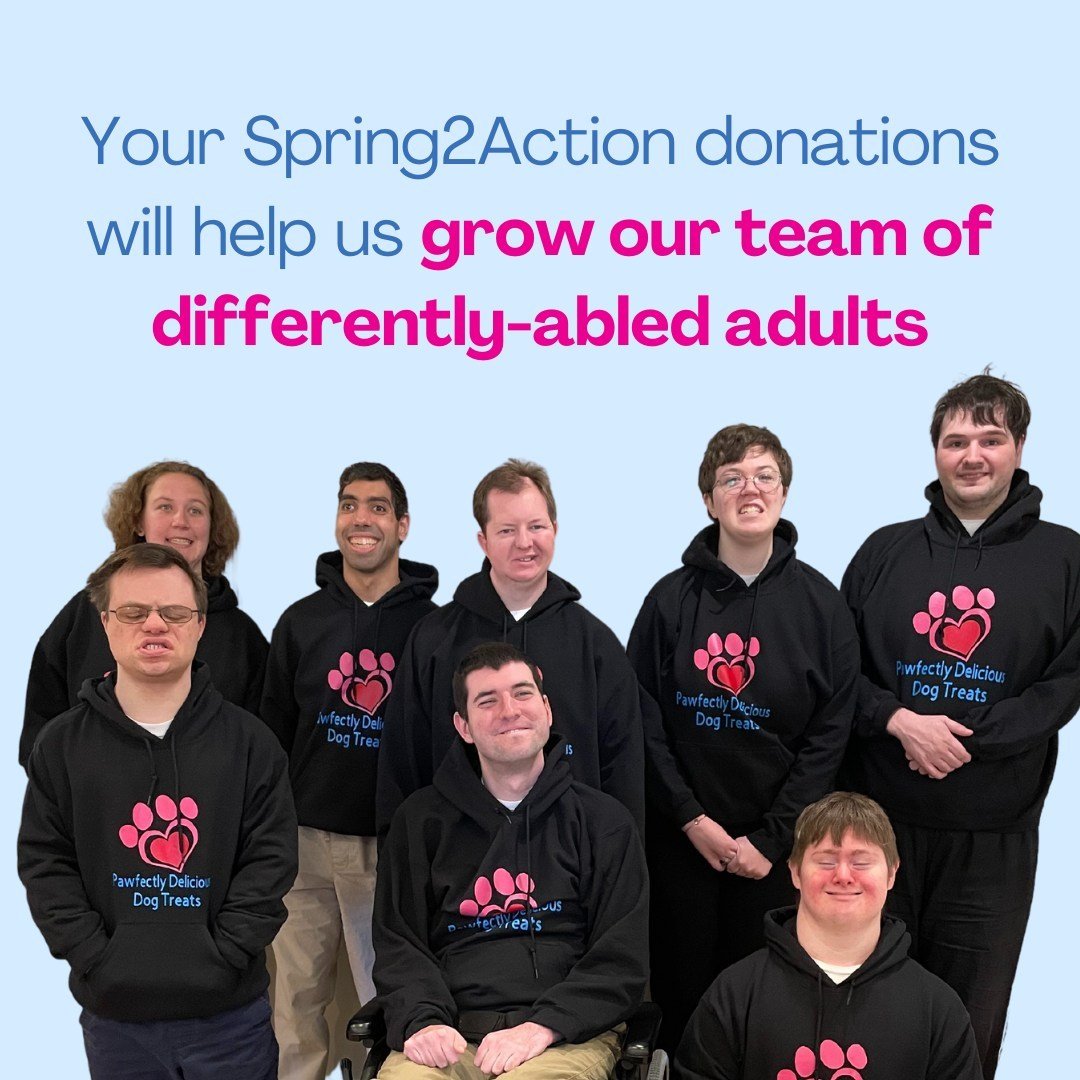 Alexandria Spring2Action is here and we need your help to reach our fundraising goal! Your donations make a difference in the local community by providing meaningful employment to differently-abled adults.

Every donation makes a difference, such as: