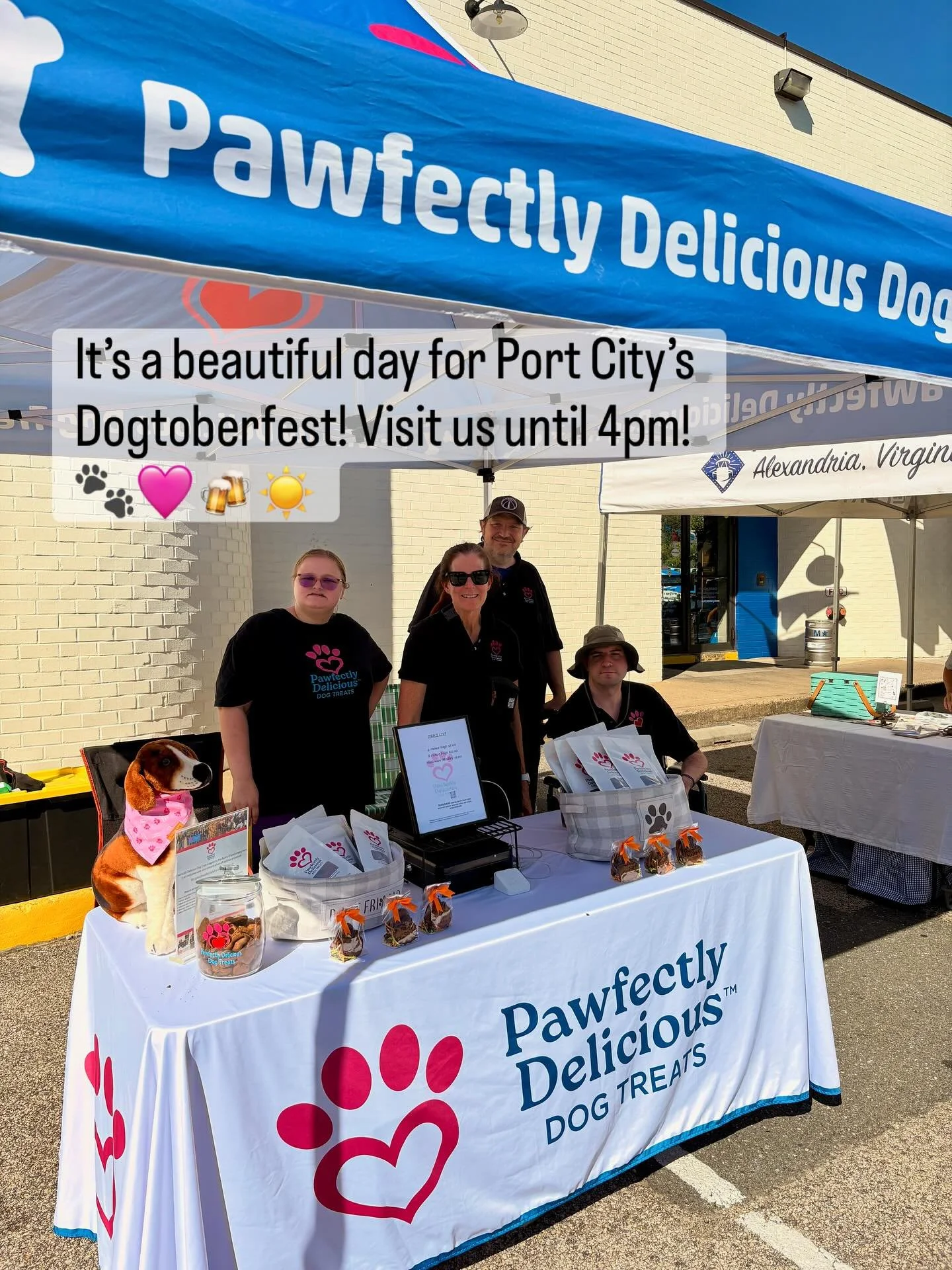 It&rsquo;s a beautiful day for Port City&rsquo;s Dogtoberfest! ☀️🍻🩷🐾 Come visit us until 4pm!