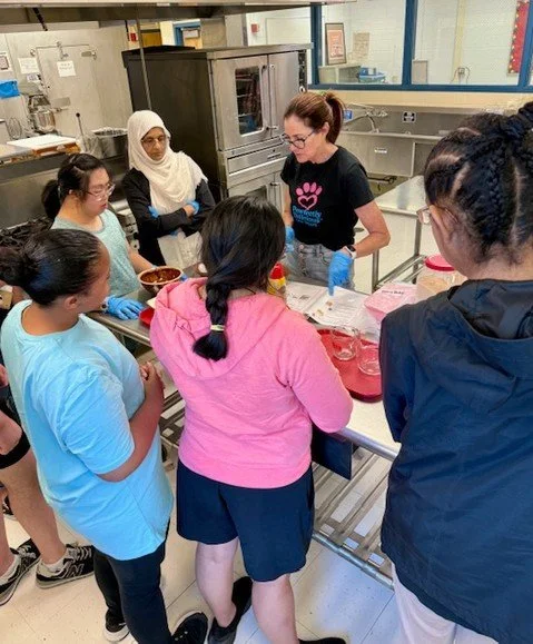 With the school year well underway, our friends at Pulley Career Center are back making our signature ginger dog treat dough! 🐶 

Pulley Career Center serves students with disabilities ages 18-22, providing a curriculum that focuses on career and li