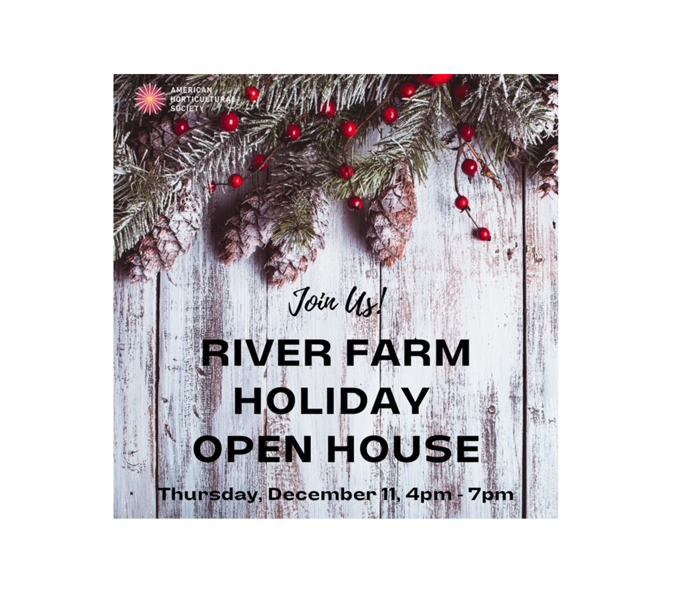 River Farm Holiday Open House