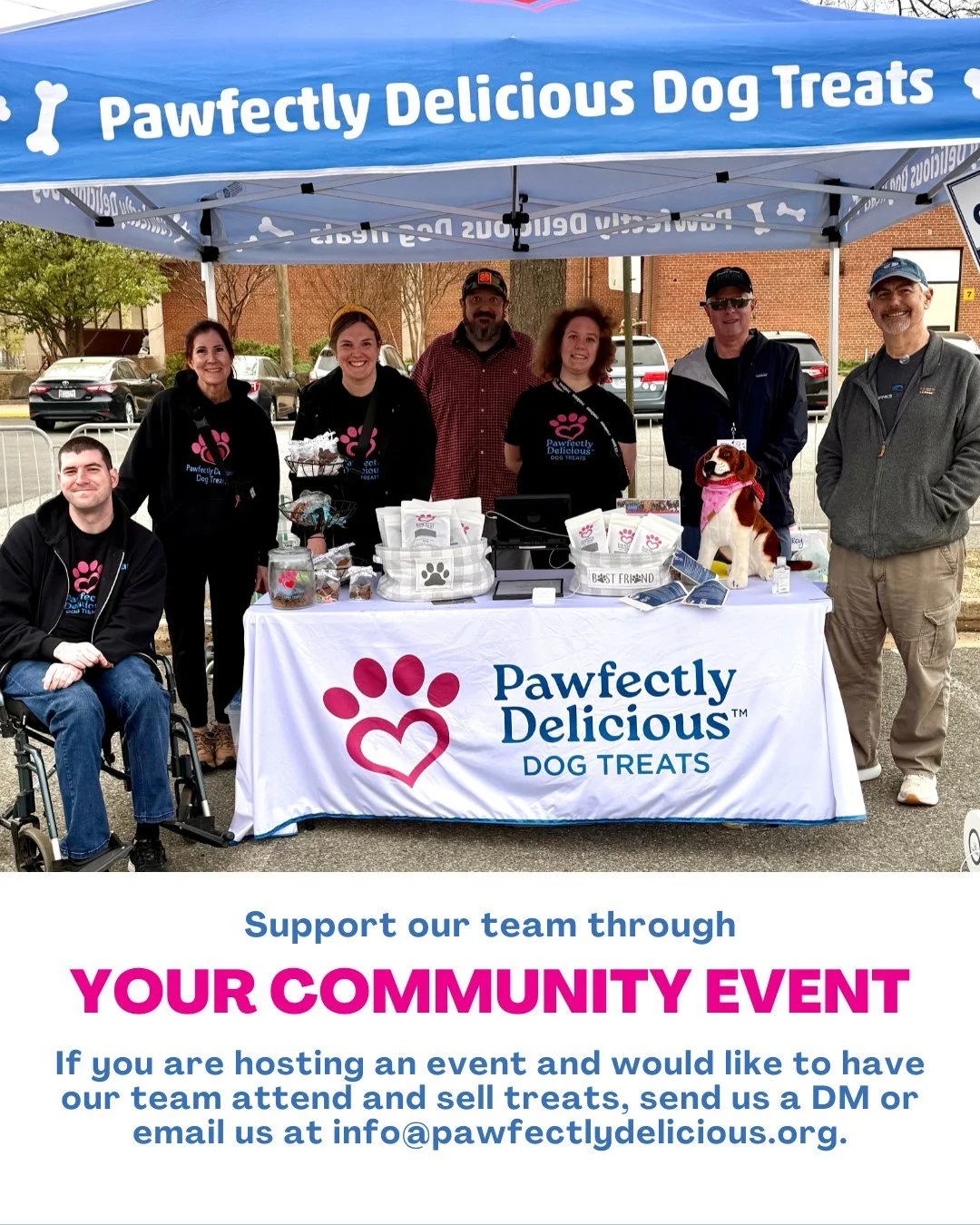 We&rsquo;re in between busy seasons and would love the chance to share our mission and treats at your upcoming community event!

If you're hosting an event in Alexandria, VA, or the surrounding area and want to support inclusive employment, we&rsquo;