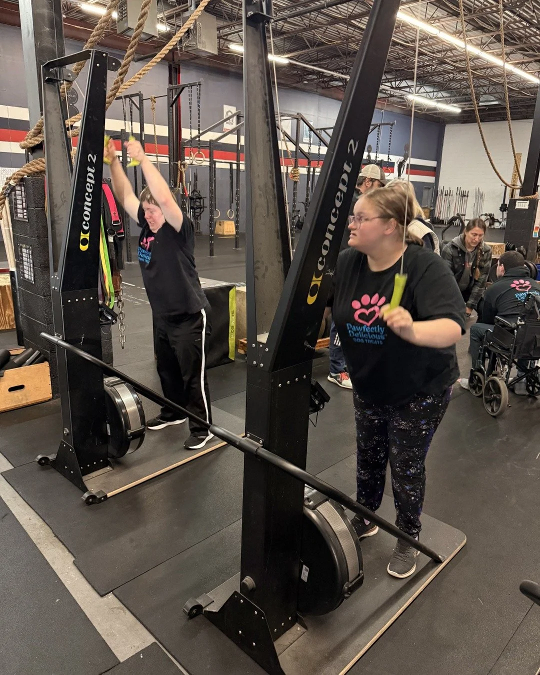 We&rsquo;re incredibly grateful to Coach Cierra and the team at @cflorton (CrossFit Lorton) for opening their space to our team again and sharing their expertise!💪

Access to inclusive fitness isn&rsquo;t always easy for adults with disabilities. Ha