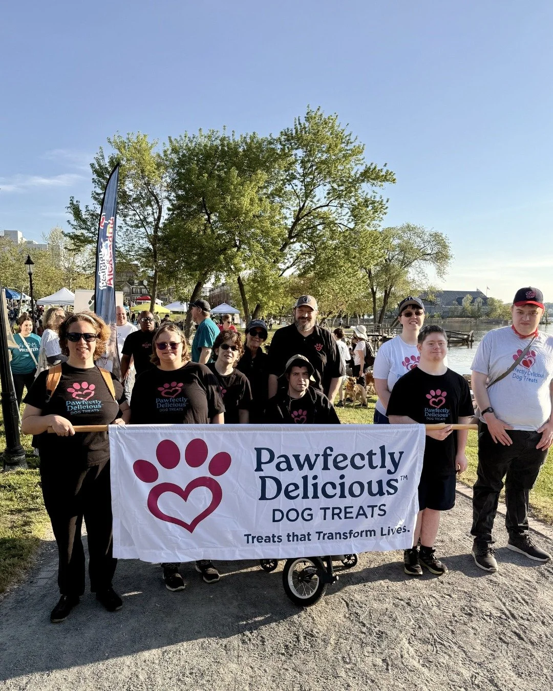 🌍 Earth Day is the perfect day to highlight the ALX Dog Walk's Sustainability Festival from this past weekend!

We had an amazing time as one of the leaders of the walk and got to learn more about the sustainability efforts of other businesses in ou