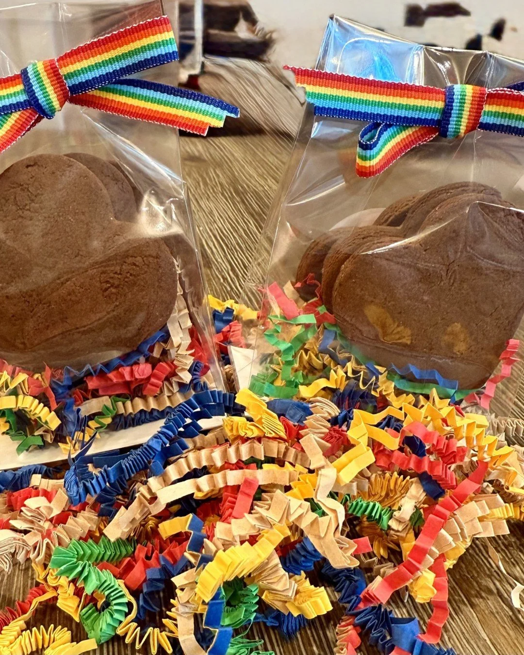 Our shop is stocked with new dog treat medleys, including our Rainbow Heart Medley for Pride and our Dog Days of Summer Medley! 🏳️&zwj;🌈🌴🍹

All of our medleys use our signature ginger treat dough and are the perfect way for your pup to enjoy the 