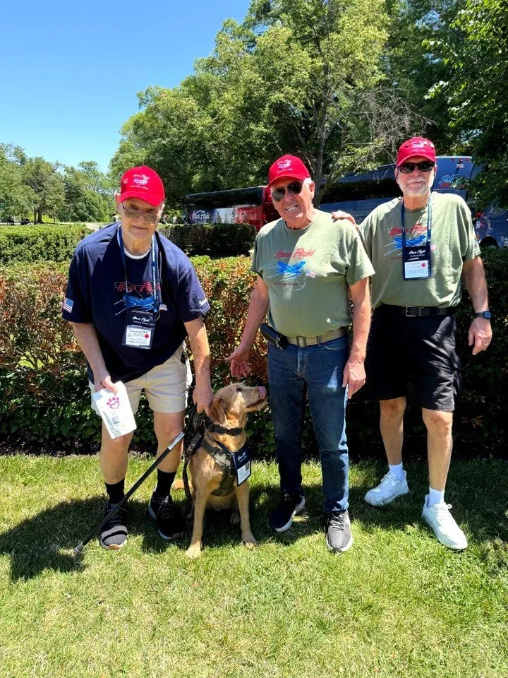 Recently, the family of Pawfectly Delicious Baking Team member Beth, volunteered to support a Southeast Florida Honor Flight during their visit to tour the monuments in Washington, DC. Of the many incredible Veterans on the trip, an Army Veteran of t