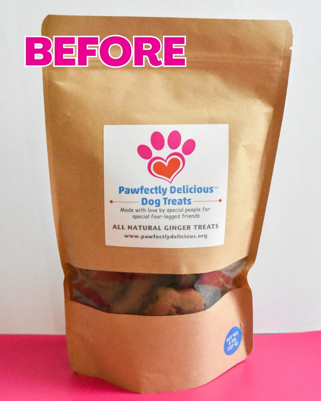 July is Plastic Free Month! 

In 2024 we decided to switch our dog treat packaging to a more sustainable option. Currently all of our 4 oz and 8 oz treat bags are made from a 100% compostable packaging material.

If you're looking for a plastic free 