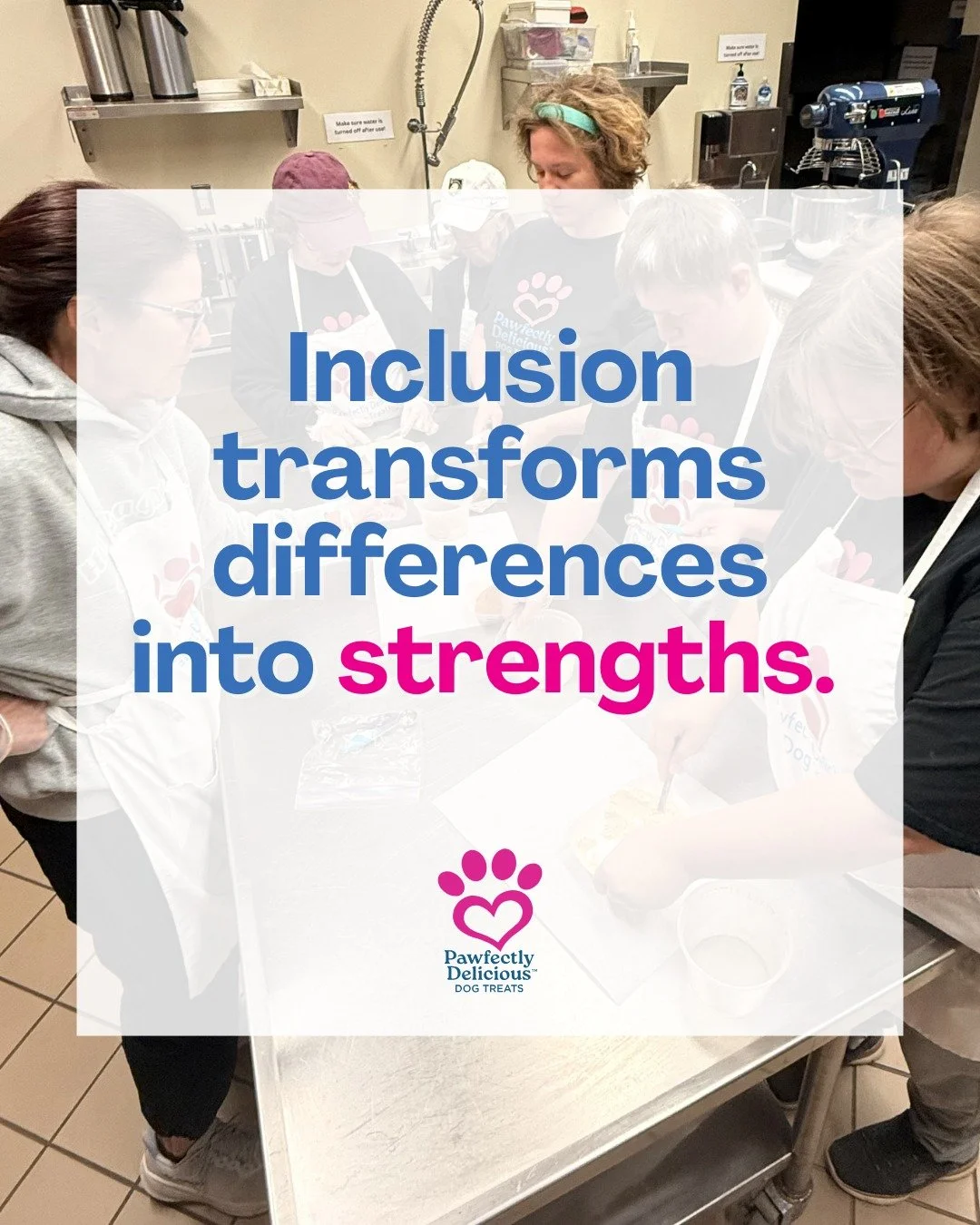 Being an inclusive workplace means that we embrace each employee's unique differences and transform those differences into strengths! 💪

It involves creating an environment where everyone feels valued, respected, and empowered to contribute their be