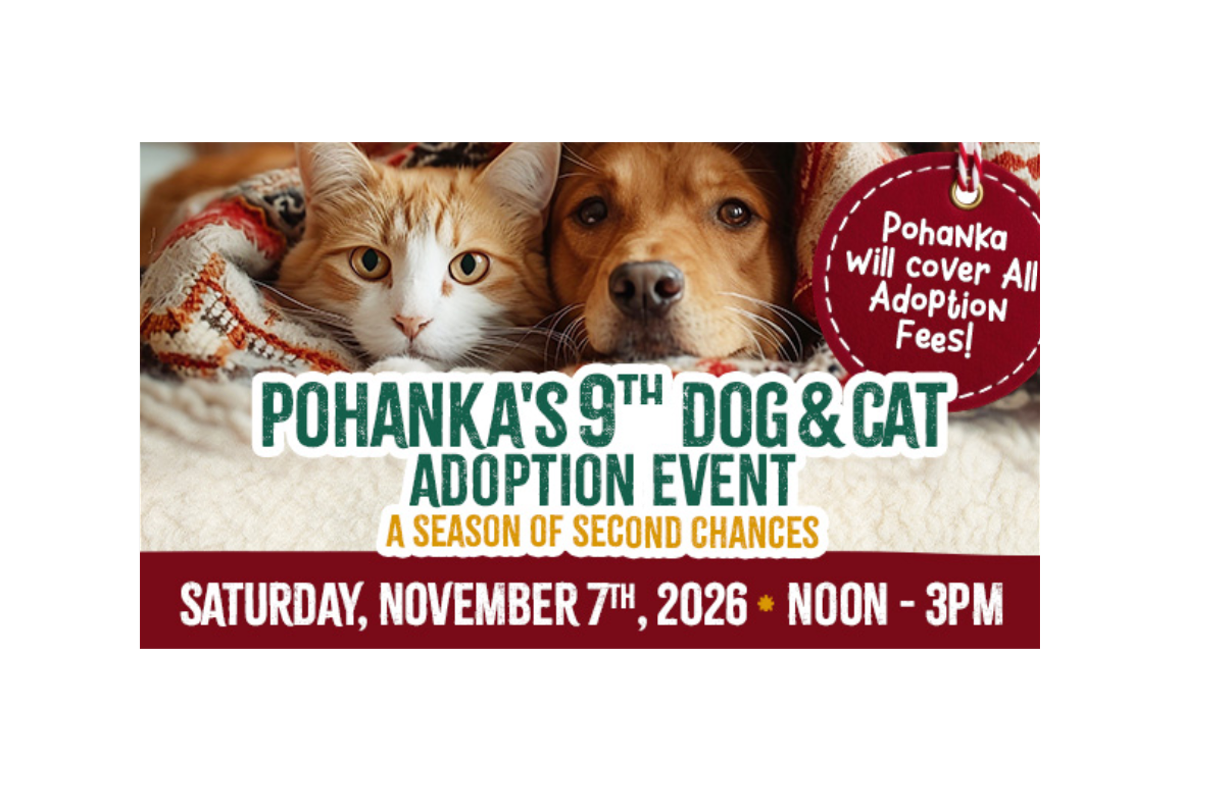 Pohanka's 9th Dog and Cat Adoption Event