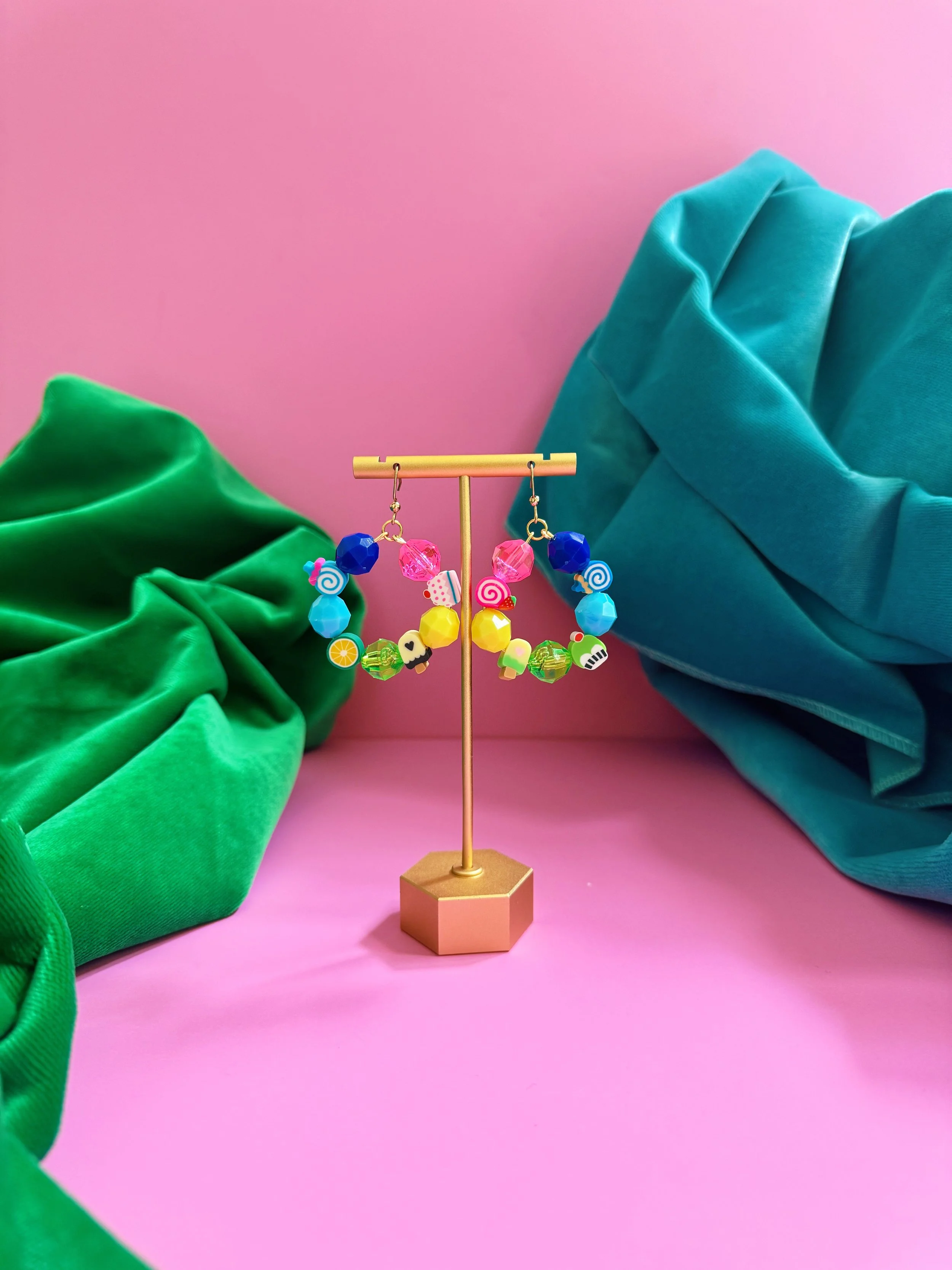 Rainbow Candy Hoops