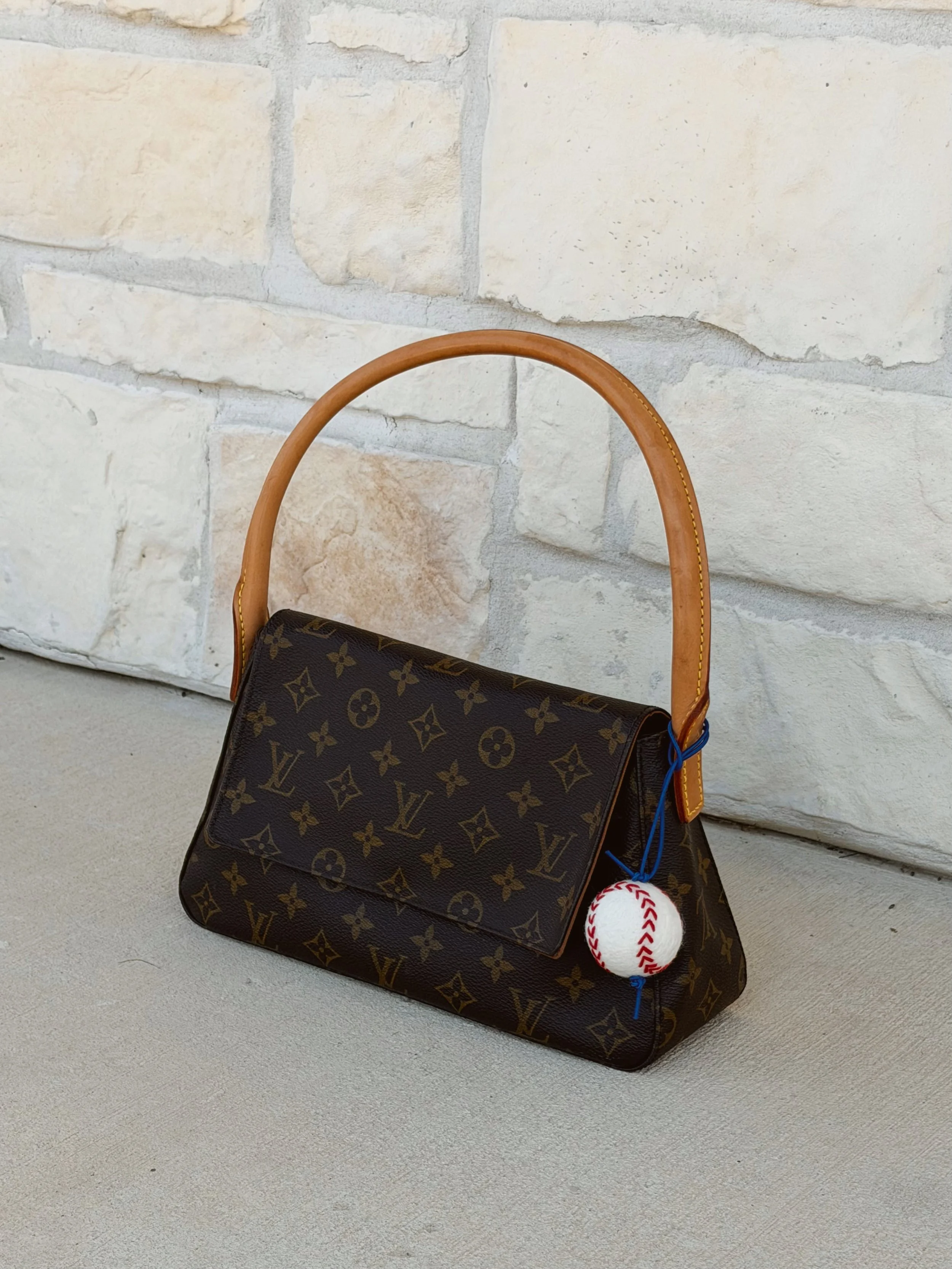 Baseball Bag Charm