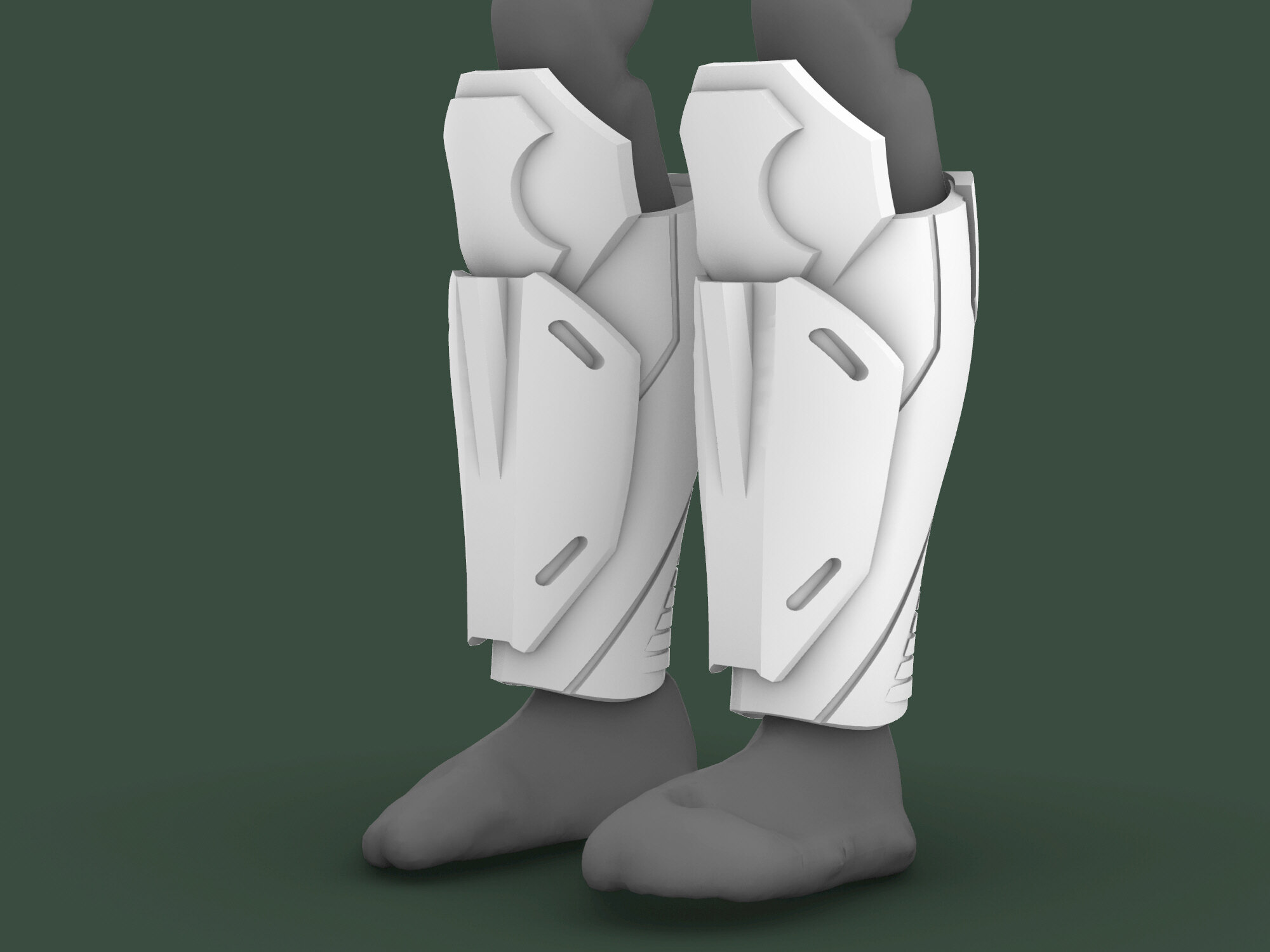 Kraeth Greaves (Set of 2)