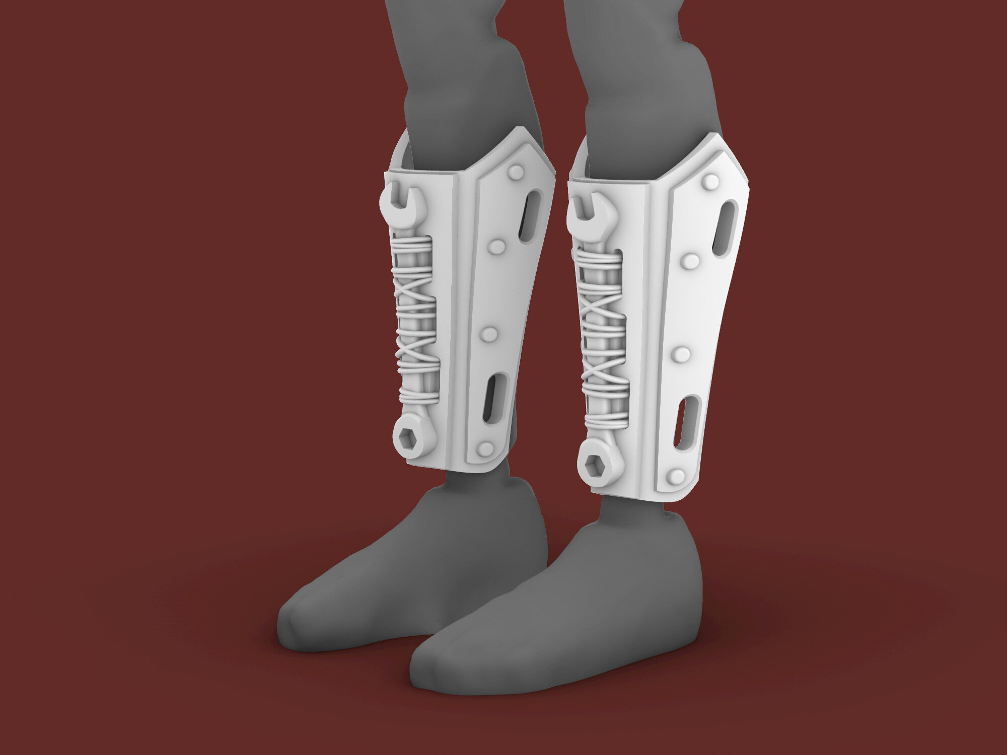 Skrau Shin Armor (Set of 2)