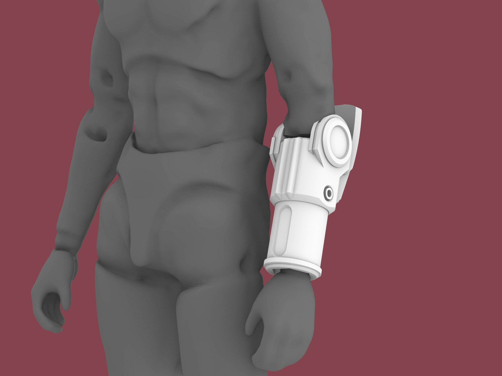 Cylindrical Forearm Prosthetic 