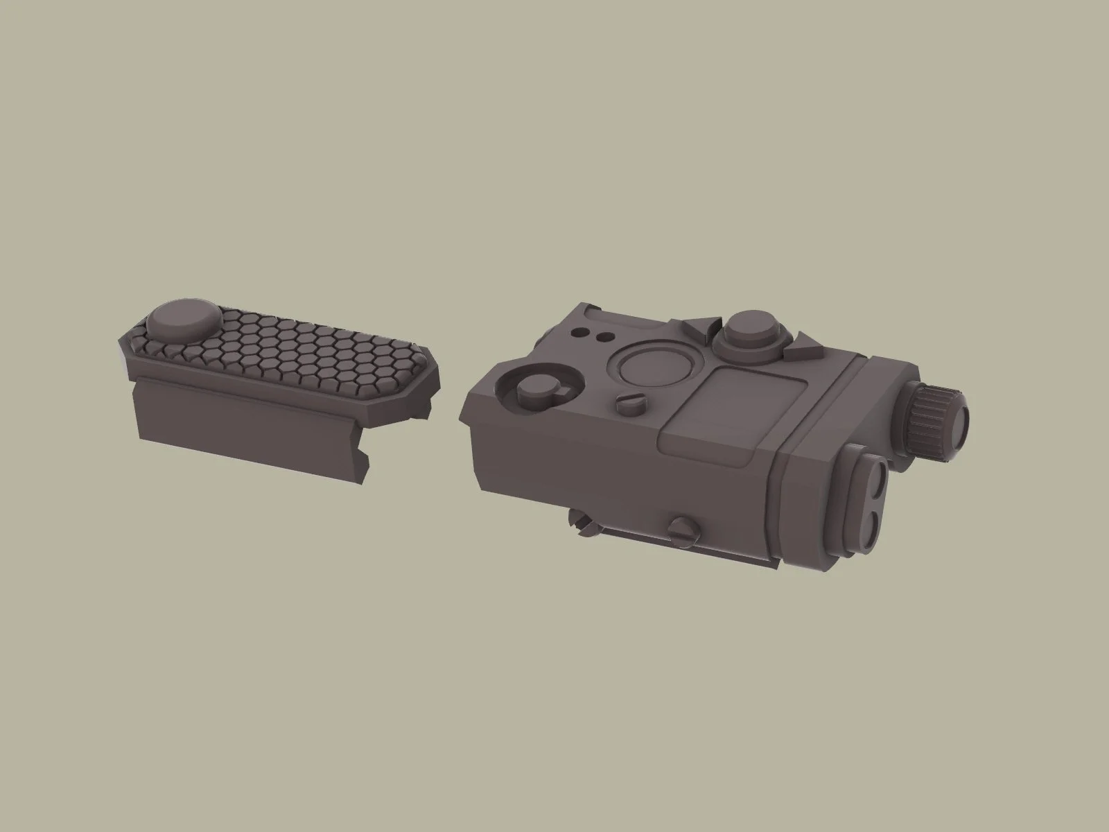 MTA PEQ Box and Button