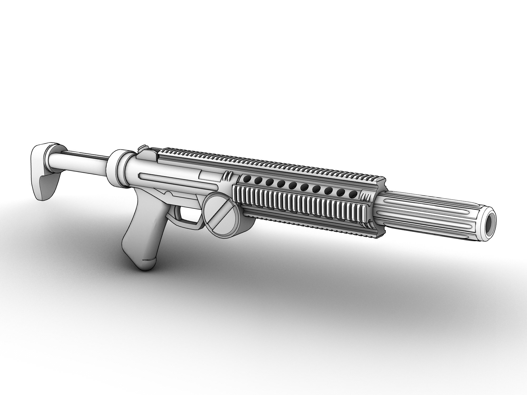 Daedalus Thermal SMG STL