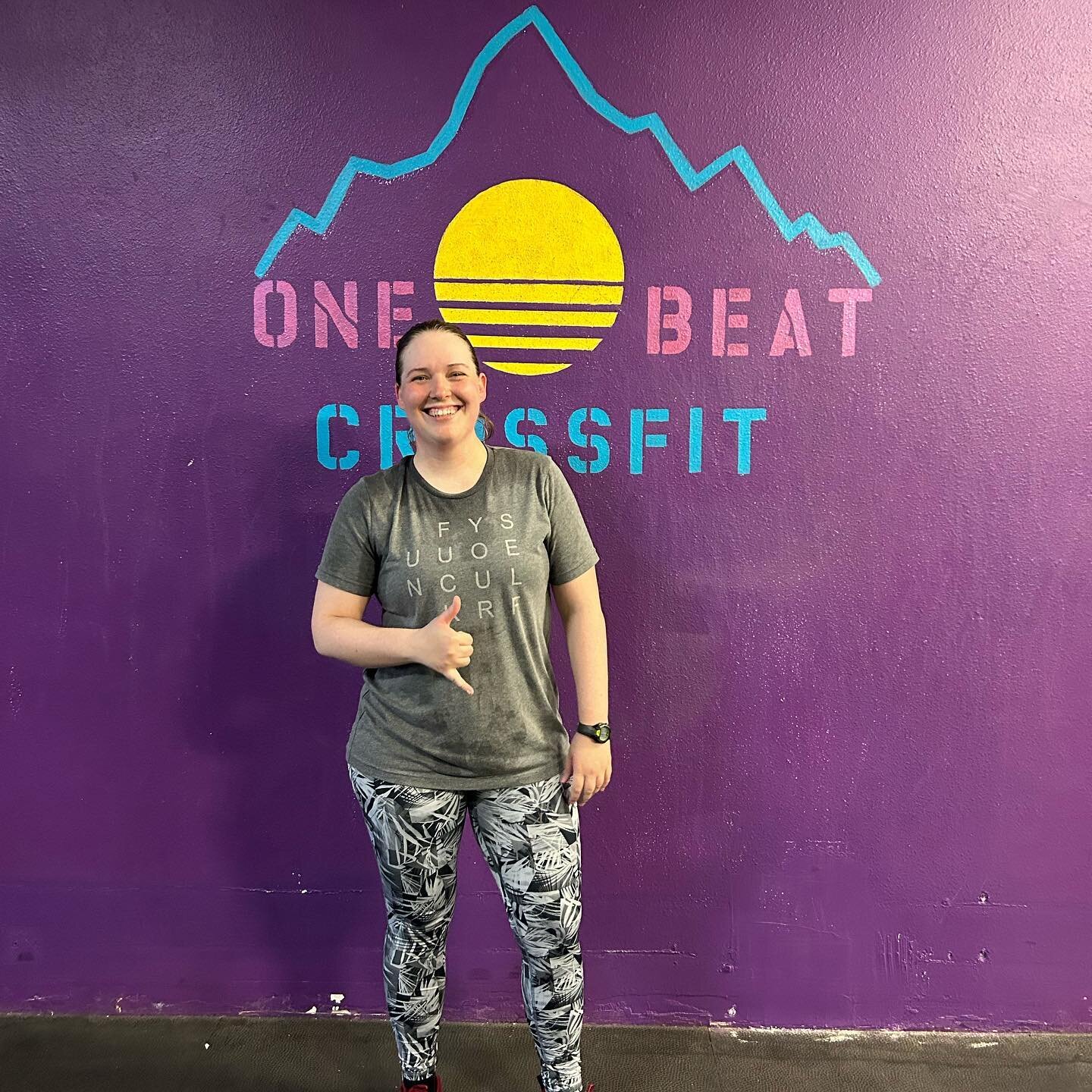 Please give a warm one Beat welcome to our newest member Amanda! We are so excited to have you join our community!! 🎉

#weareonebeat #onebeatcrossfit #onebeat #community #newmember #crossfit #crossfitgirls #fitnessismorefunwithfriends