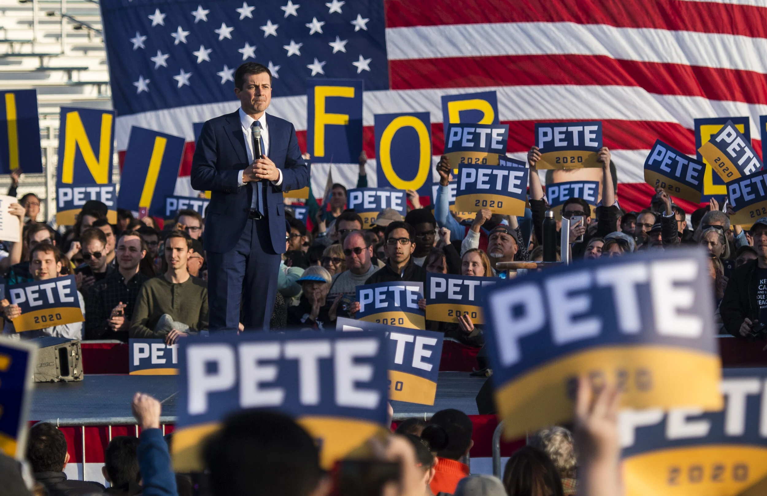 USA-ELECTION/BUTTIGIEG