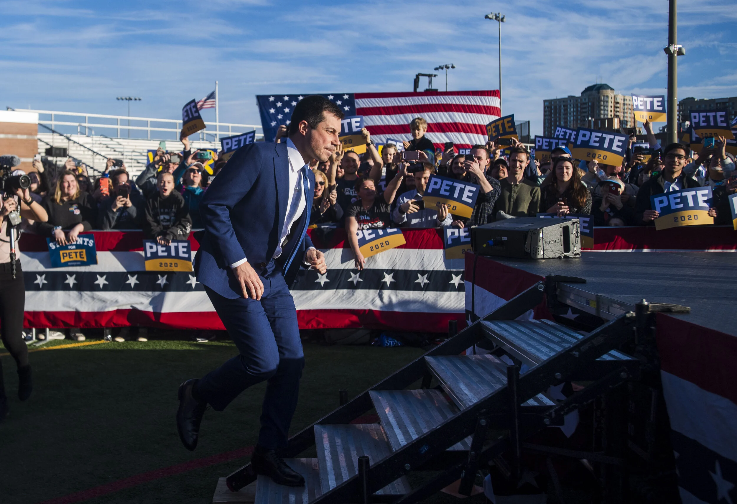 USA-ELECTION/BUTTIGIEG
