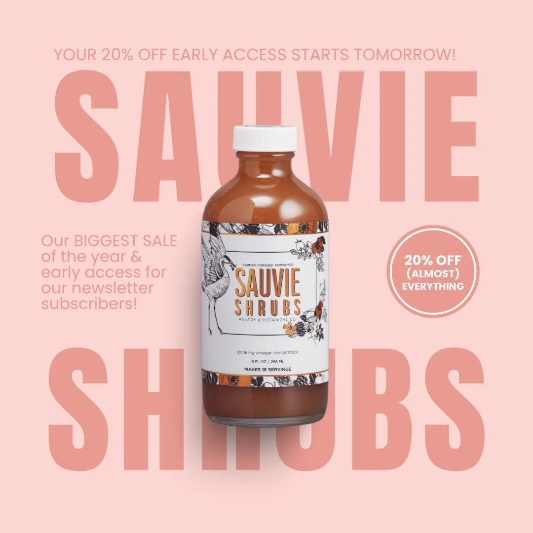 Cat&rsquo;s out of the bag! 🐈 

All NEWSLETTER SUBSCRIBERS get EARLY ACCESS to our site wide 20% OFF BIGGEST SALE of the YEAR, starting tomorrow morning! 

Don&rsquo;t snooze on this. Grab your favorites before they sell out (if that&rsquo;s FIRE CI