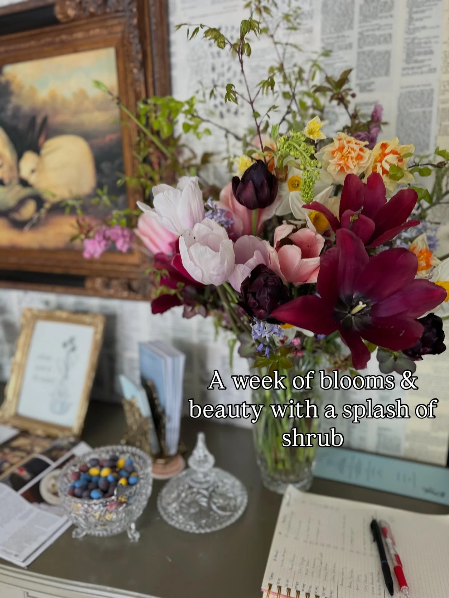 🌸What a sweet spring filled first days of  April week. 

Here for the delicious @barnouveaupdx Easter Brunch, @fusionbodyworks Self Care Sunday, the return to our booth at the @portlandfarmers Market, my regular meanderings at the @portlandjapaneseg