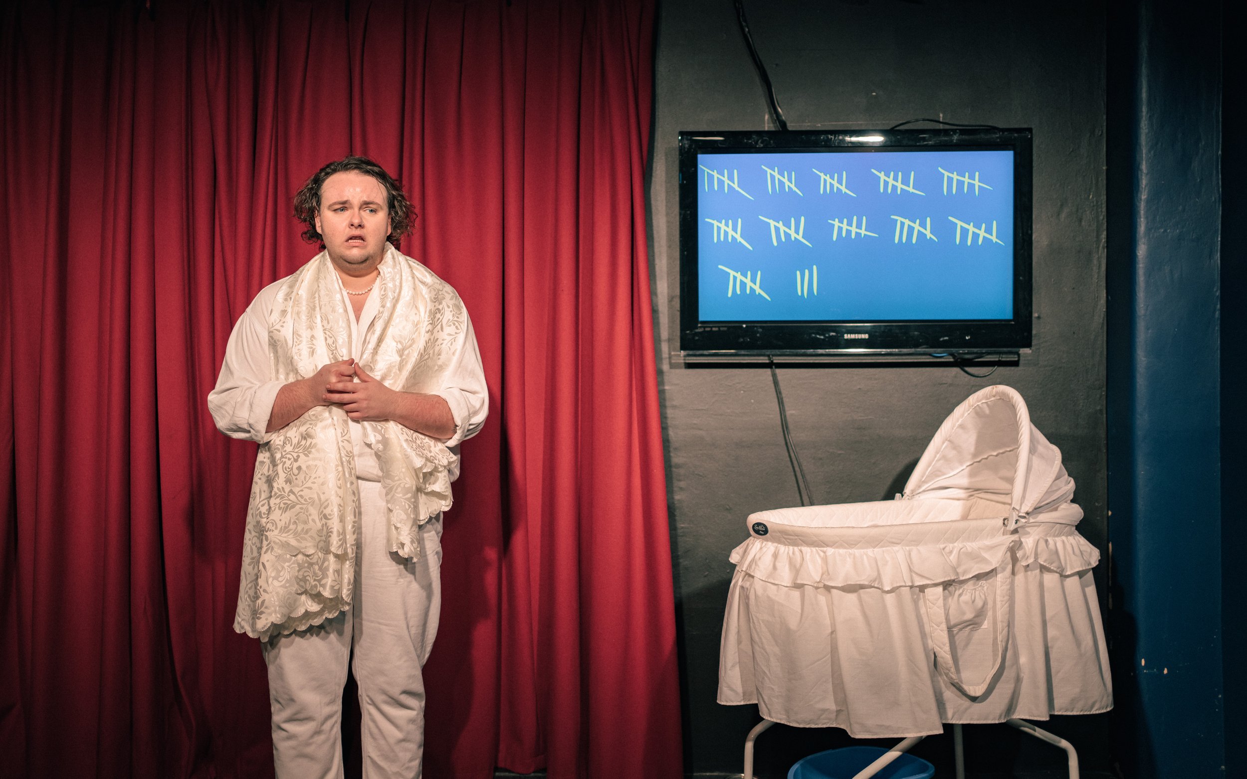 Call Me By Your Dead Name, written and performed by Henry Kelly, 2022 Image by Cameron Grant