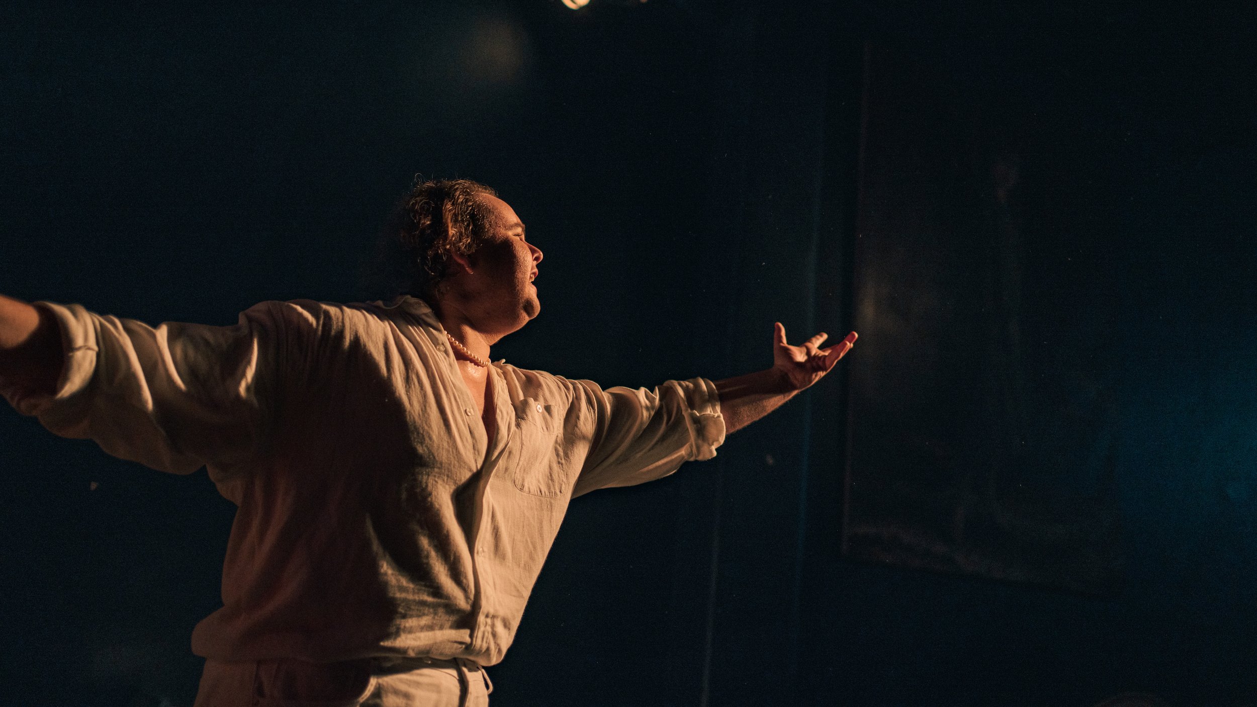 Call Me By Your Dead Name, written and performed by Henry Kelly, 2022 Image by Cameron Grant