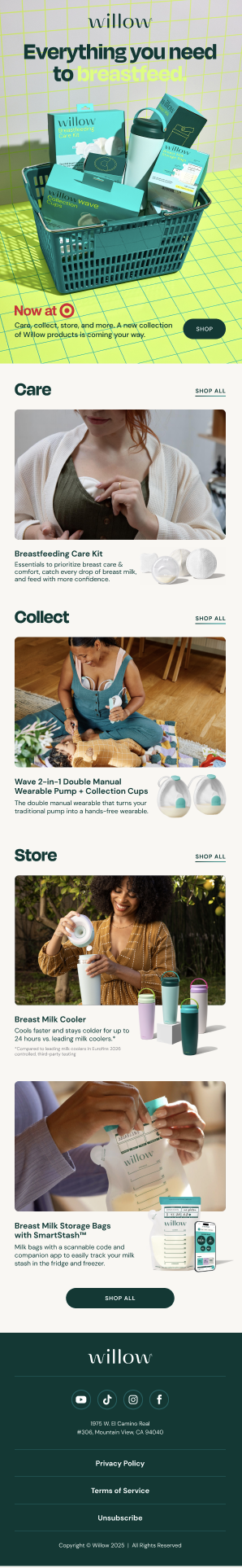 Willow New Product Launches