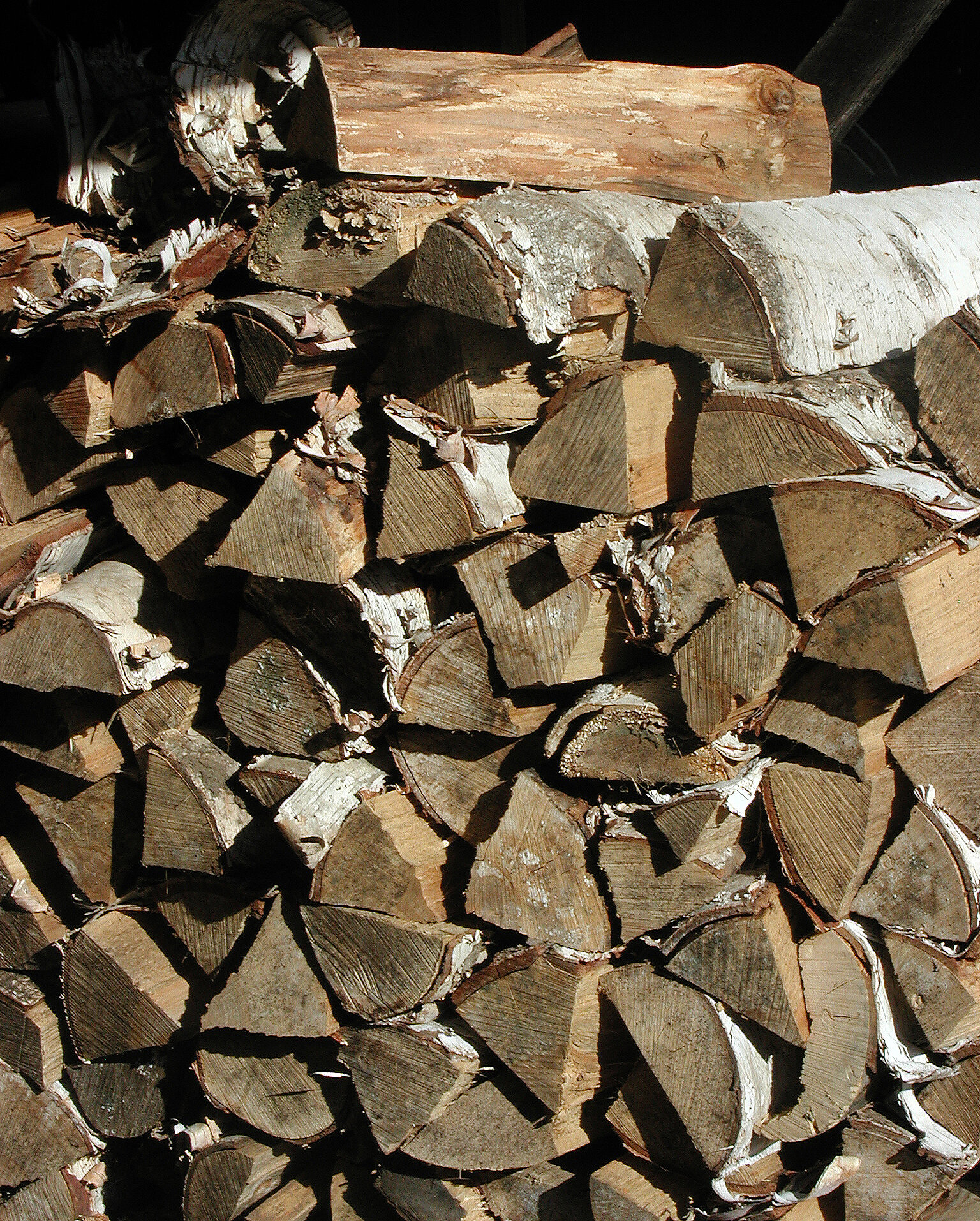 Birch wood at Audrey's