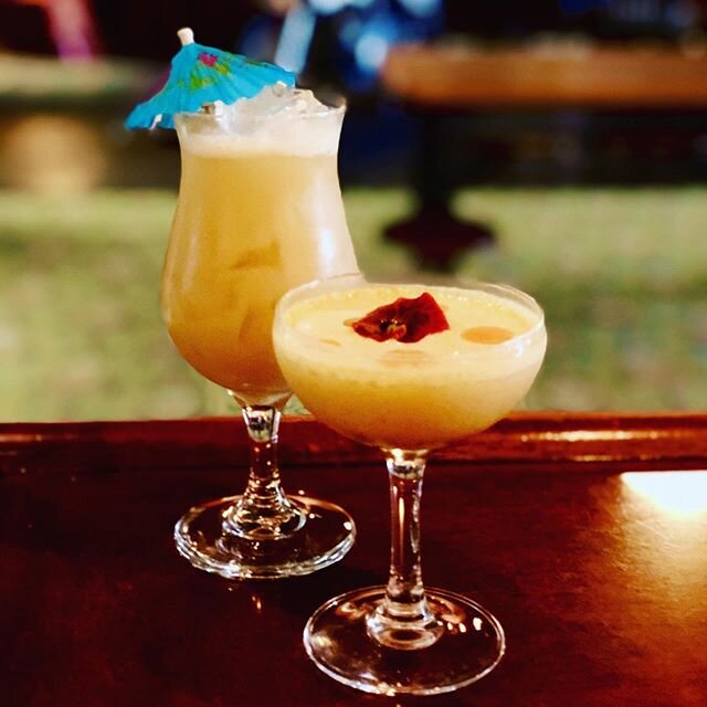 Happy Hump Day! Tonight&rsquo;s specials: 
Serenity Now! (In honor of the late great Jerry Stiller) - Rye, Banana Liqueur, Pineapple-cream, lime, Demerara
*
And the Lava Lamp - Vodka, coconut milk, yellow curry, lemon, honey, chili oil