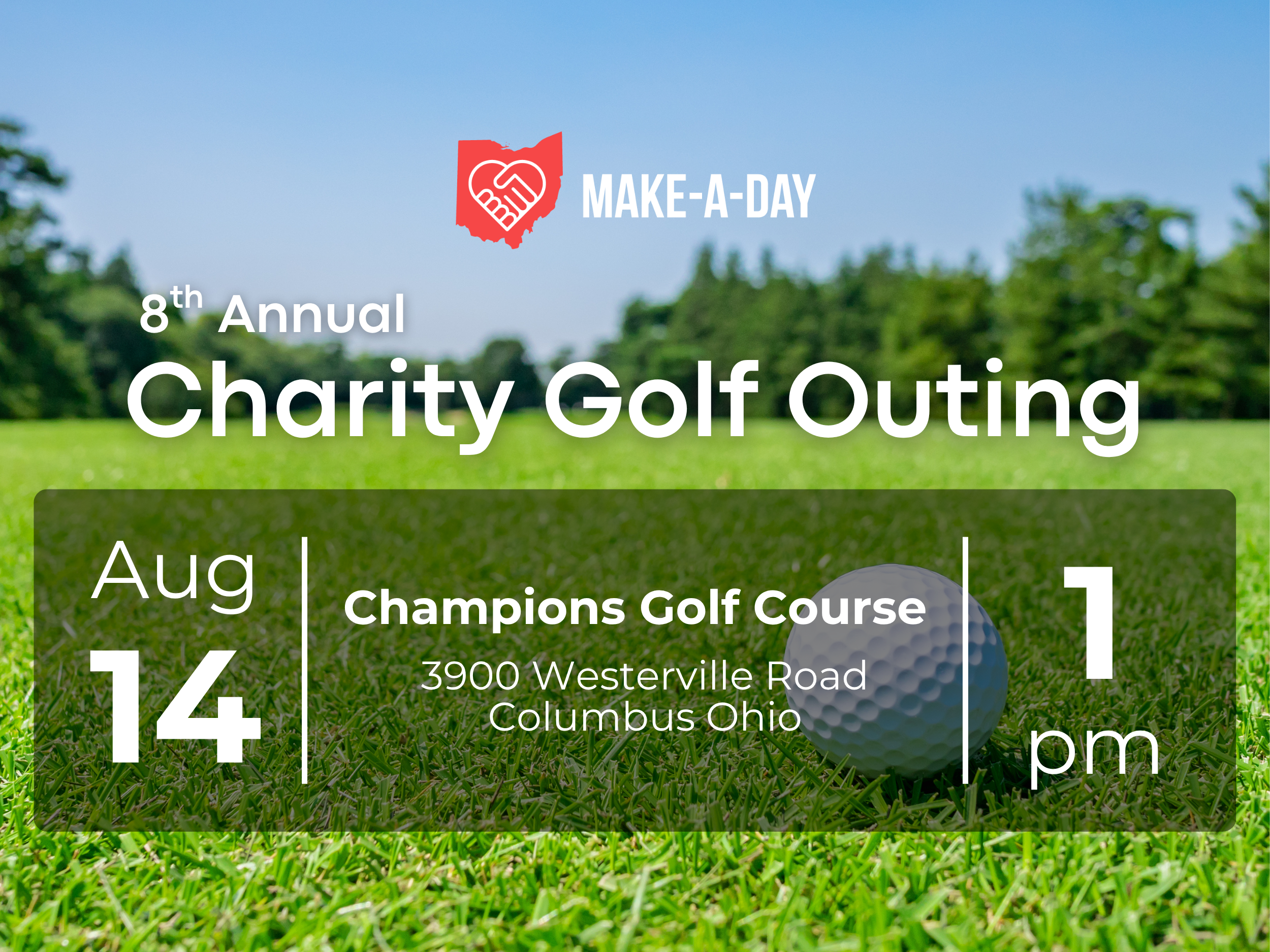 Let’s tee up for impact: Make-A-Day's 8th Annual Golf Outing Fundraiser 